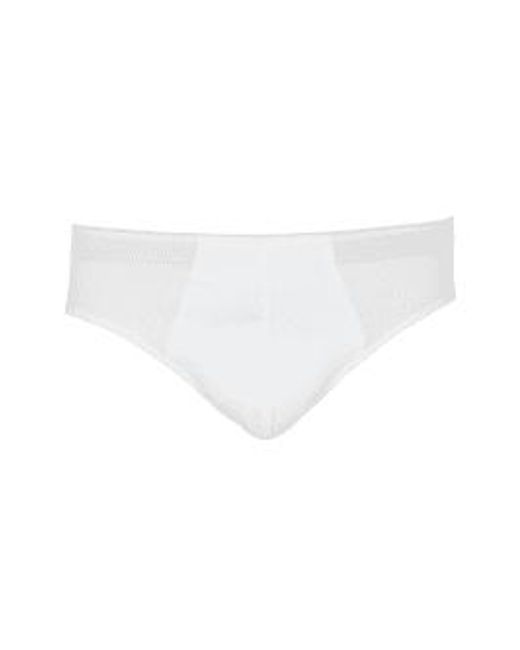 Hanro Slip Met Stretch in het White voor heren