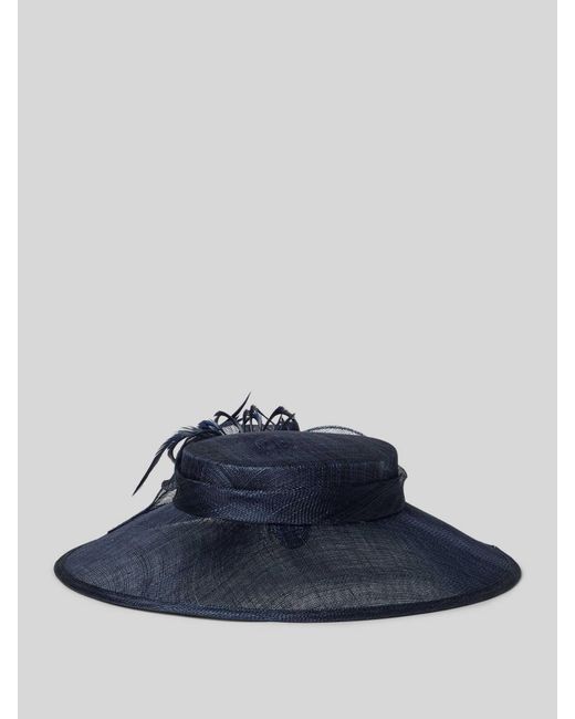 LOEVENICH Hut in unifarbenem Design Modell 'Sinamaye Faszinator' in Blue für Herren