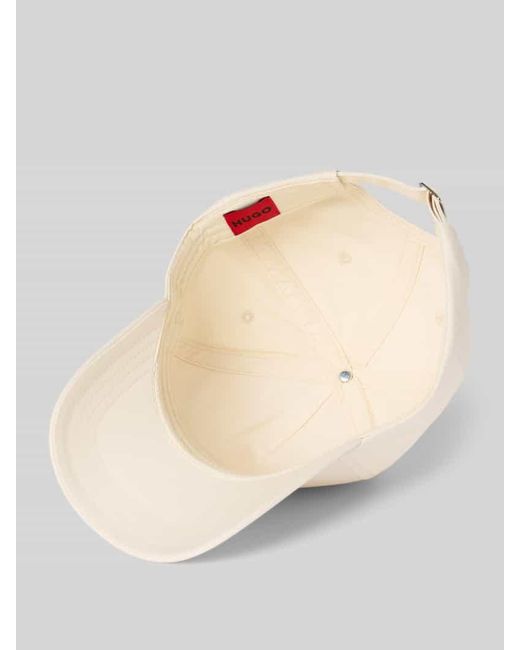 HUGO Natural Basecap Mit Label-Stitching Modell 'Cara'