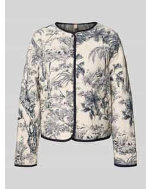 Soya Concept Regular Fit Jas Van Pure Viscose Model 'Carli' in het Gray