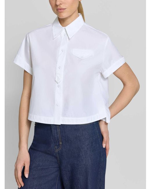 Luisa Cerano Overhemdblouses in het White
