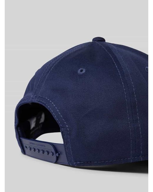 Armani Exchange Basecap mit Label-Stitching in Blue für Herren