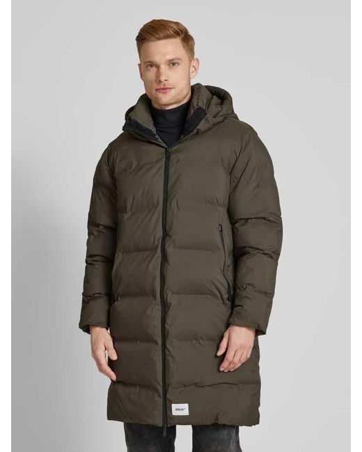 Khujo Steppmantel Mit Kapuze Modell 'Caius' in Gray für Herren