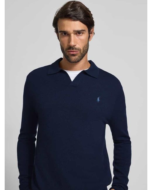 Polo Ralph Lauren Pullover aus Merinowolle in Blue für Herren