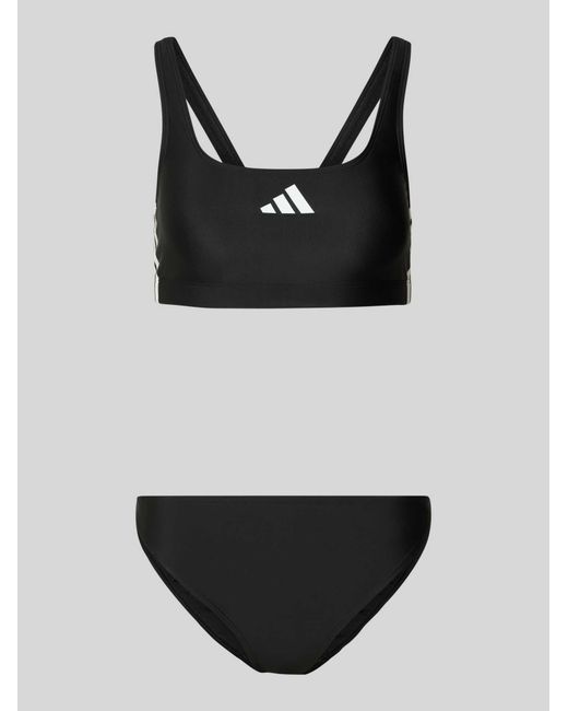 Adidas Bikini Met Logoprint in het Black