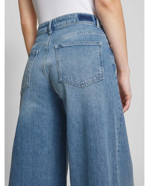 Rich & Royal Flared Jeans Met 5-pocketmodel in het Blue