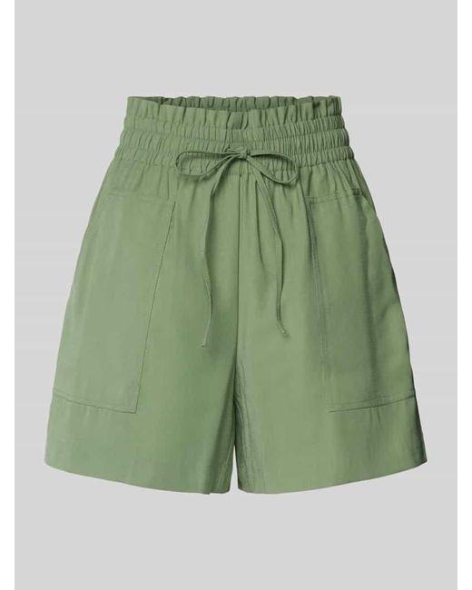 Vero Moda Green High Waist Shorts mit aufgesetzten Taschen Modell 'CARISA'