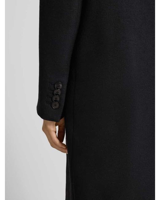 Drykorn Black Regular Fit Mantel aus Kaschmir-Mix Modell 'Bramcote'