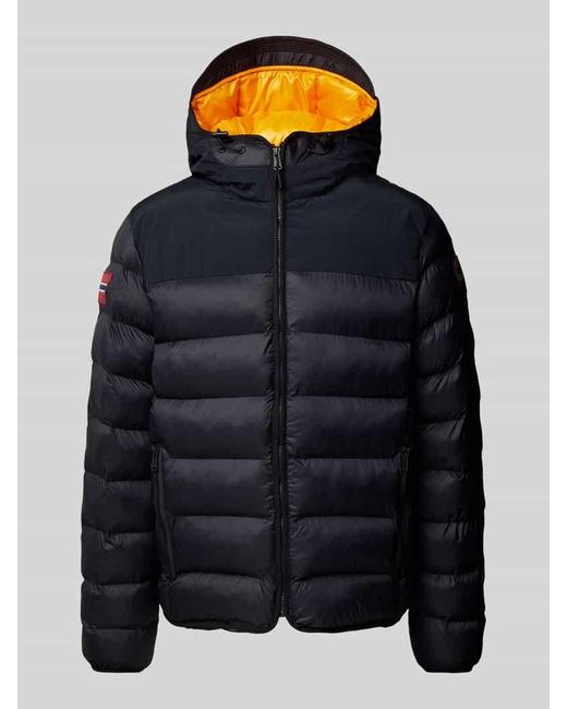 Napapijri Steppjacke Mit Reißverschlusstaschen Modell 'Arbogne' in Blue für Herren