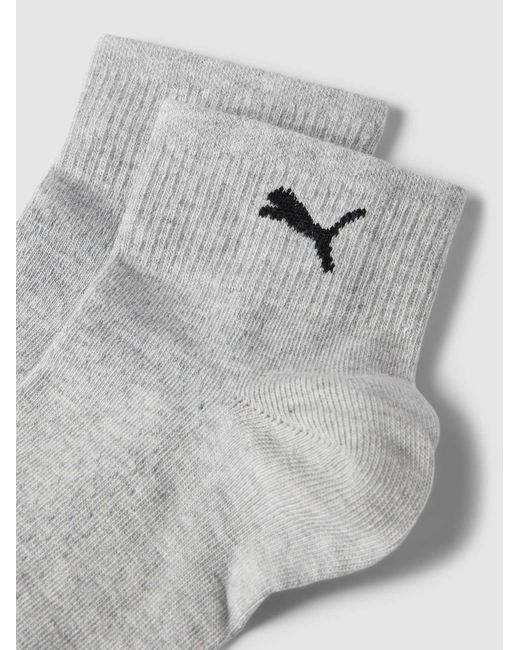 PUMA Sokken Met Logoprint in het Gray