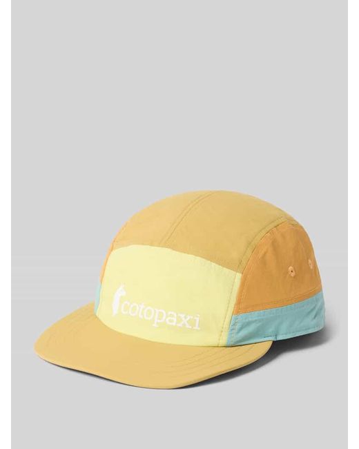COTOPAXI 5-Panel Hat mit Logo-Print Modell 'Tech' in Yellow für Herren