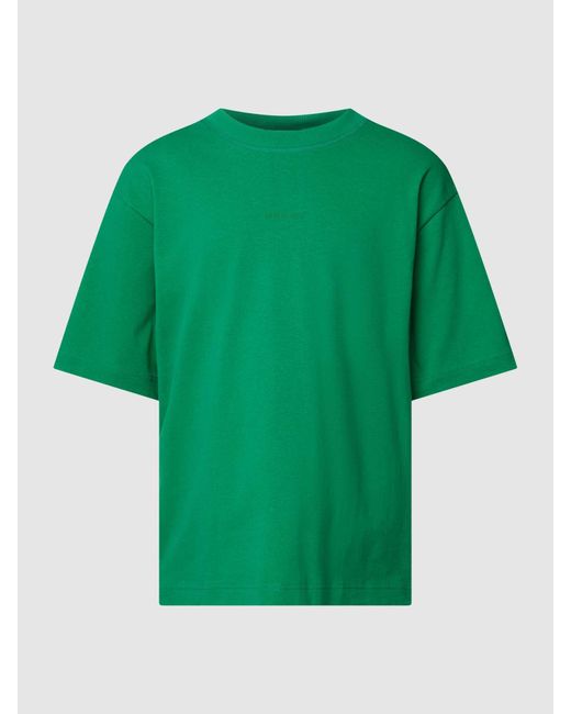 ARMEDANGELS T-Shirt mit Label-Print Modell 'LOX' in Green für Herren