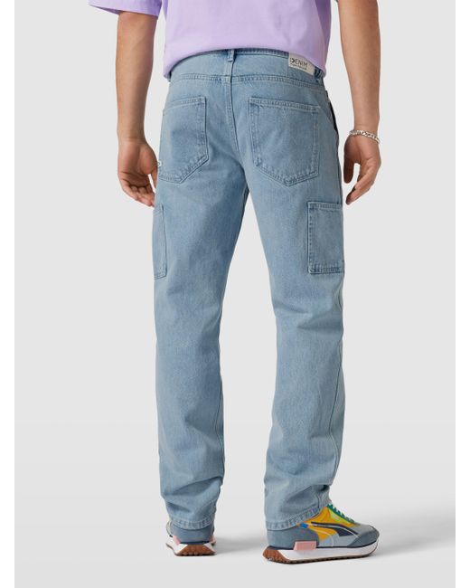 Tom Tailor Denim Straight Fit Jeans Met Sierstroken, Model '90s' in het  Blauw voor heren | Lyst NL