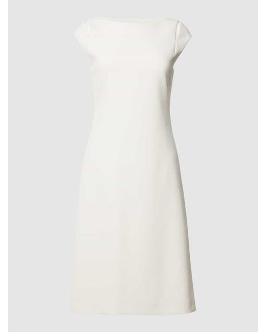 Boss White Kleid mit Cut Out Modell 'Dileky'