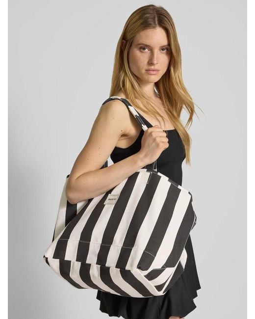 Barts White Shopper mit Tragehenkel Modell 'JUNO'