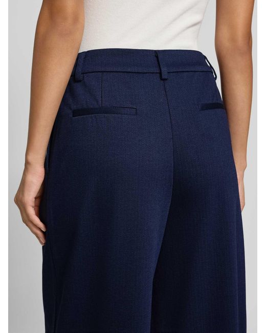 Essentiel Antwerp Loose Fit Marlenebroek Met Viscose in het Blue