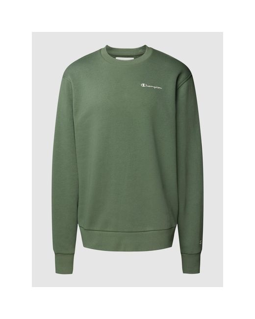Champion Sweatshirt mit Label-Details in Grün für Herren | Lyst AT