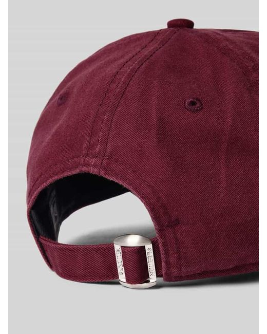 KTZ Basecap mit Label-Stitching in Red für Herren