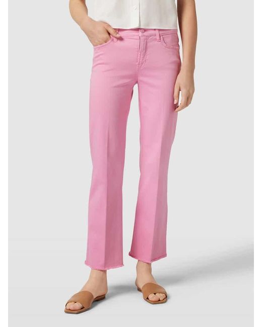 Cambio Pink Jeans in verkürzter Passform Modell 'FRANCESCA'