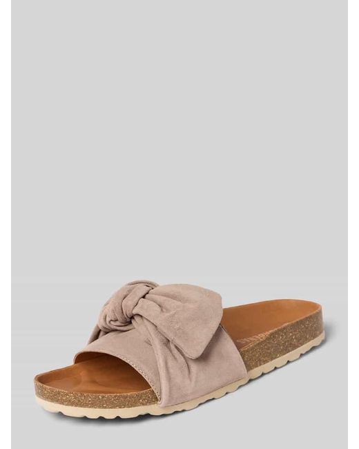 Verbenas Pink Sandalette aus Leder Modell 'ROXY'