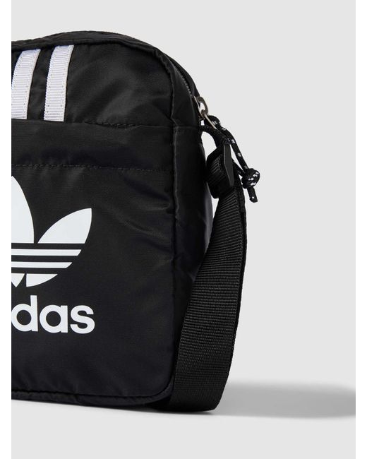 Adidas Originals Schoudertas Met Labelprint in het Black voor heren