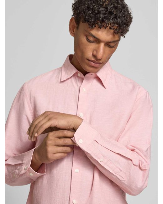 SELECTED Casual Overhemden in het Pink voor heren