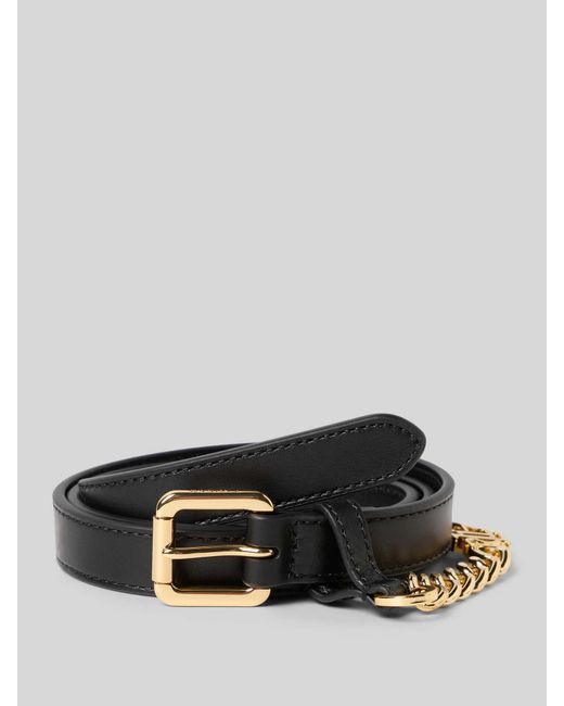 Ralph Lauren Riem Met Doornsluiting En Labelapplicatie in het Black