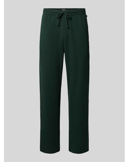 Boss Sweatpants in het Green voor heren