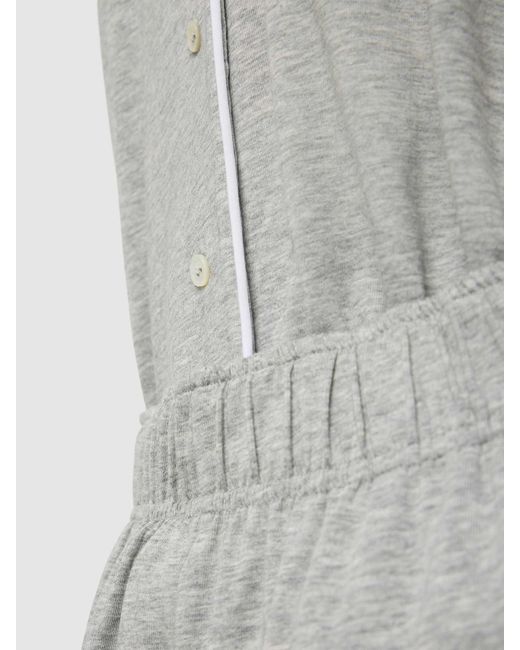 Polo Ralph Lauren Gray Pyjama mit Brusttasche