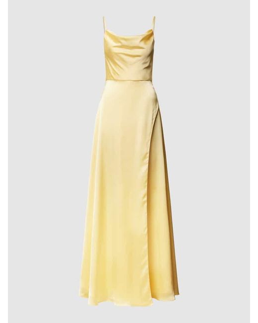 Luxuar Yellow Abendkleid