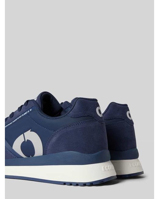 Ecoalf Sneaker mit Statement-Print Modell 'SICILIA' in Blue für Herren