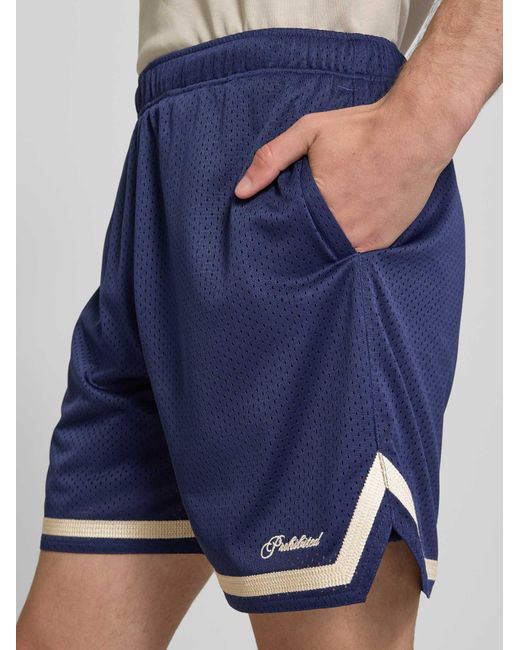 Prohibited Sweatshorts in het Blue voor heren