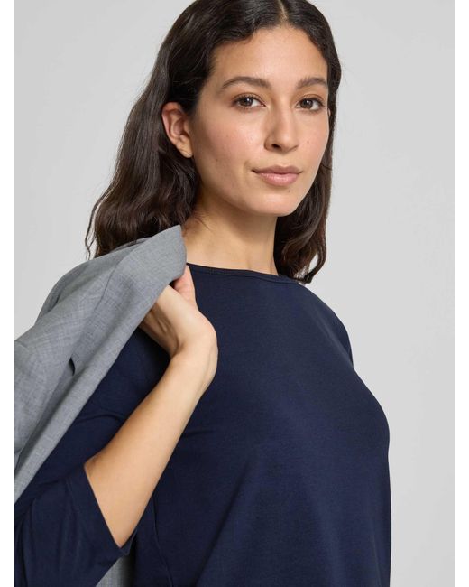 Weekend by Maxmara Shirt Met 3/4-Mouwen, Model 'Multia' in het Blue