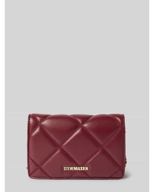 Steve Madden Red Crossbody Bag mit Logo-Applikation Modell 'Bendue'