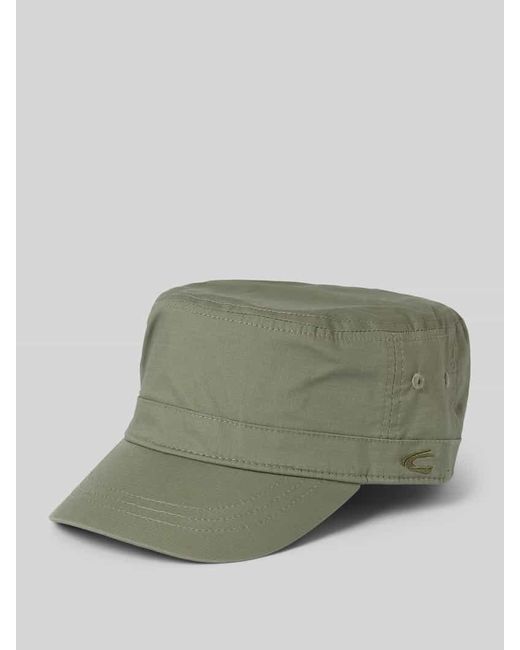 Camel Active Cap mit Logo-Stitching Modell 'Kuba' in Green für Herren
