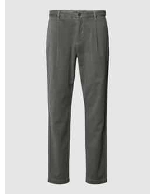 Tommy Hilfiger Chino Met Achterzakken, Model 'Chelsea' in het Gray voor heren