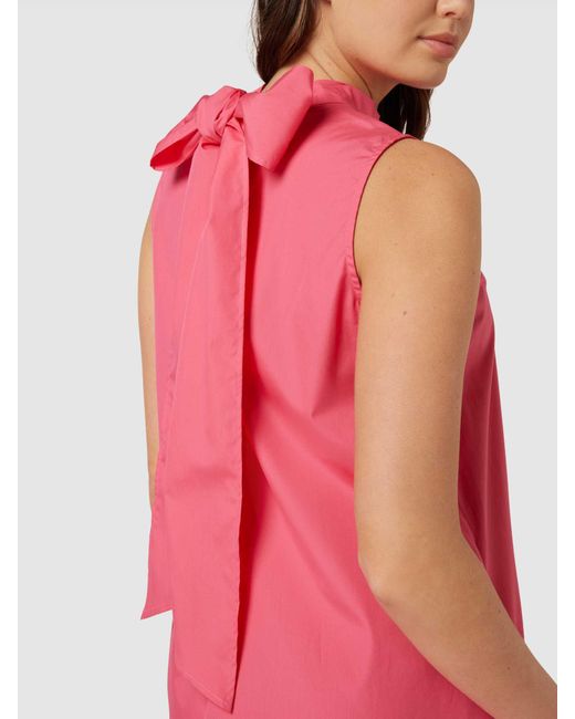 0039 Italy Mini-jurk Met Volantzoom in het Pink