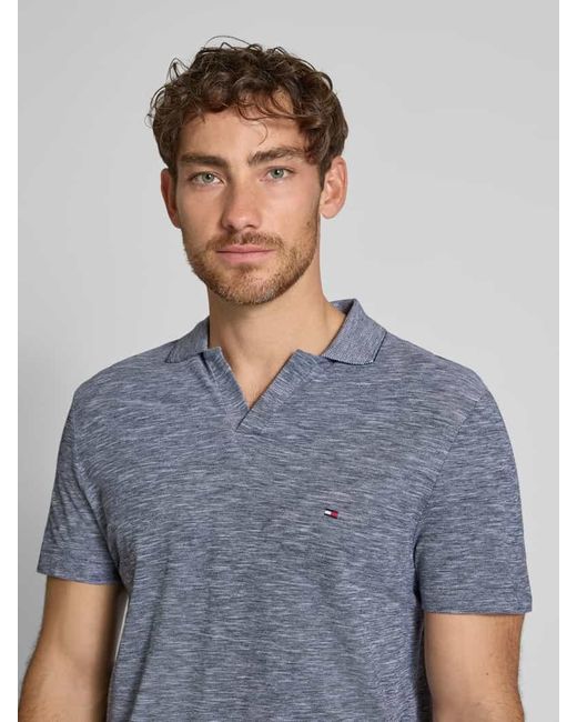 Tommy Hilfiger Regular Fit Poloshirt aus reiner Baumwolle in Blue für Herren