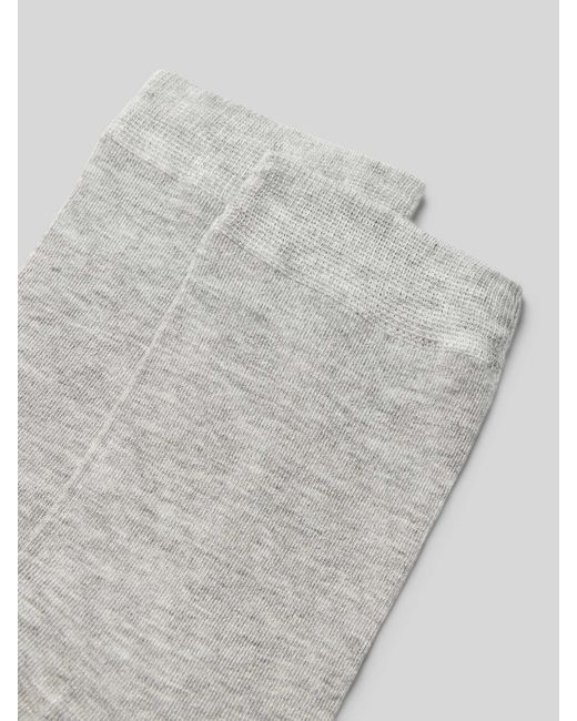 Camano Sokken Met Labeldetail in het Gray