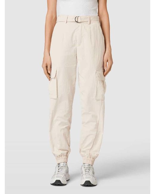 Guess Natural Regular Fit Hose mit Cargotaschen Modell 'KORI'