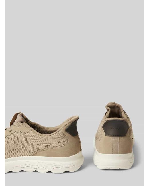 Geox Sneaker Mit Strukturmuster Modell 'Spherica Plus' in Natural für Herren