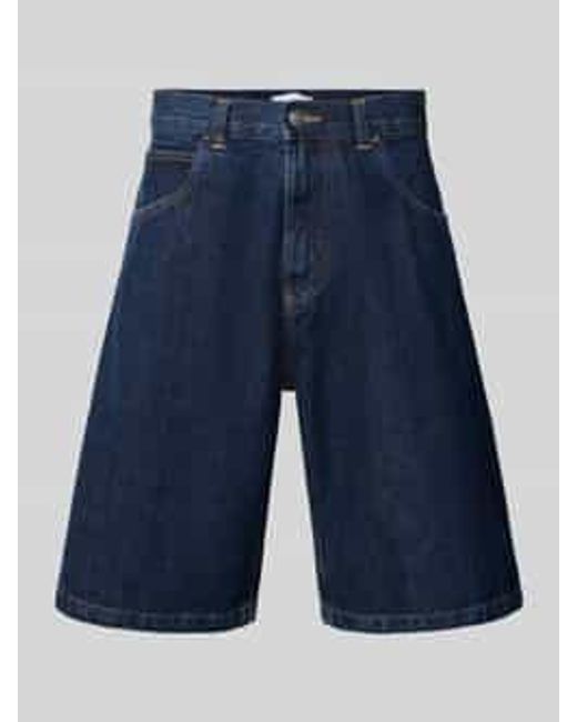 Edwin Denim Shorts in het Blue voor heren