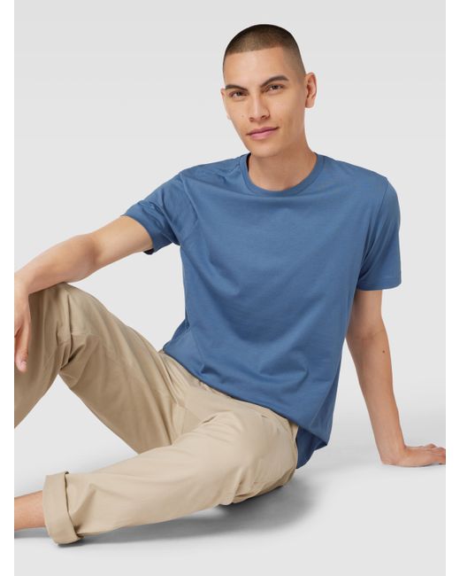 Christian Berg Men T-Shirt aus Baumwolle mit Rundhalsausschnitt in Blau für  Herren | Lyst AT