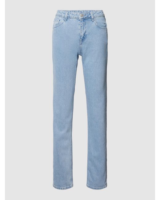 Esprit Straight Fit Jeans In 5-pocketmodel in het Blauw | Lyst NL