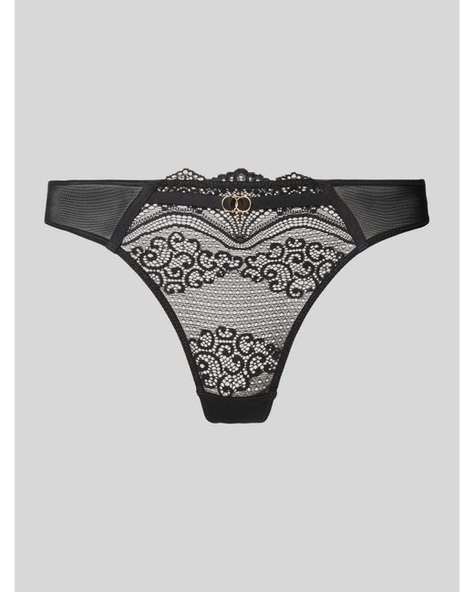 Lascana String Met Applicatie in het Gray