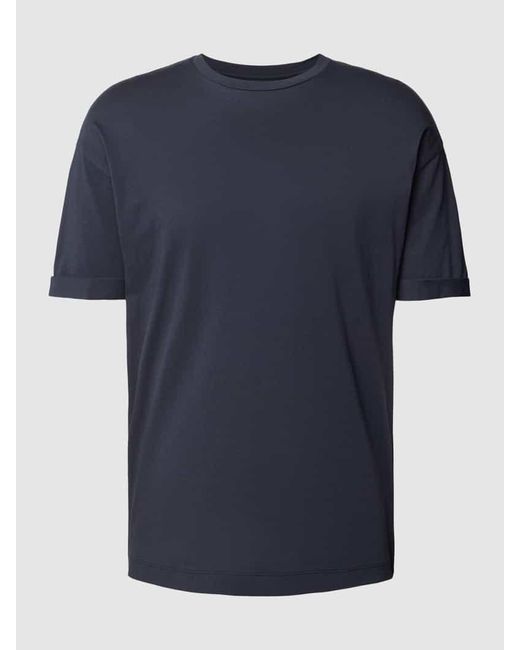 Drykorn T-Shirt mit überschnittenen Schultern Modell 'THILO' in Blue für Herren