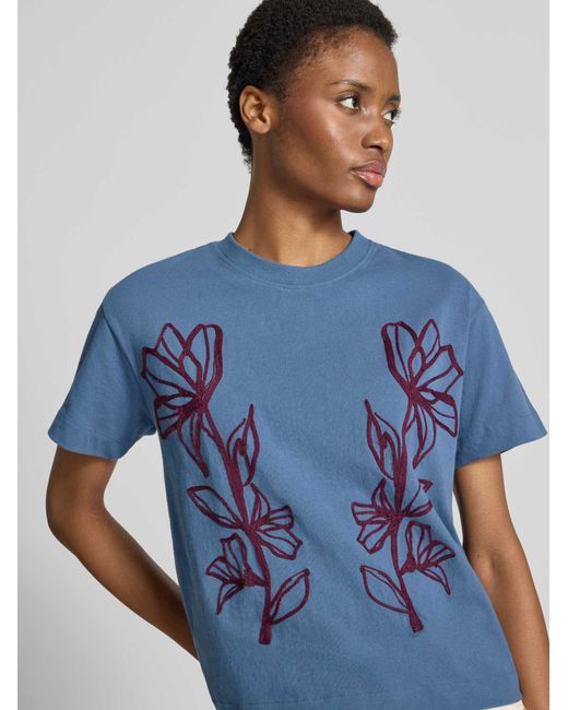 Jake*s T-Shirts in het Blue