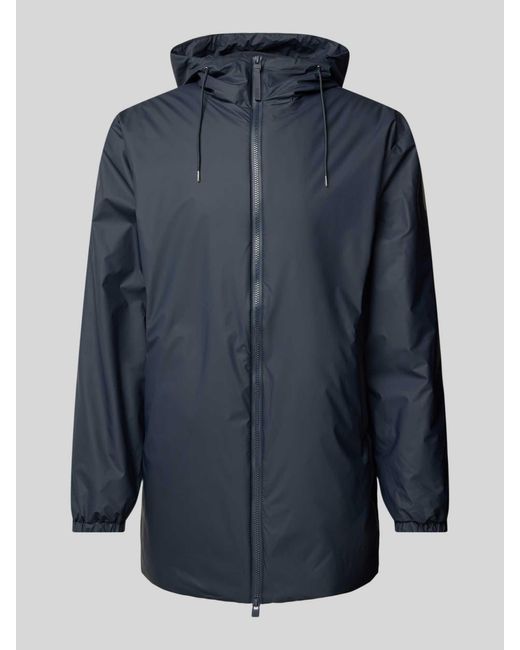 Rains Jack Met Tweewegsritssluiting in het Blue voor heren
