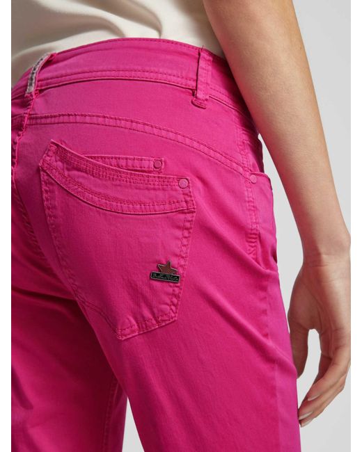 Buena Vista Pink Slim Fit Hose im 5-Pocket-Design Modell 'Malibu'