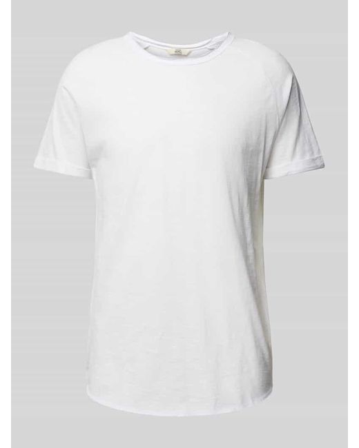 Redefined Rebel T-Shirt mit Rundhalsausschnitt Modell 'KAS' in White für Herren